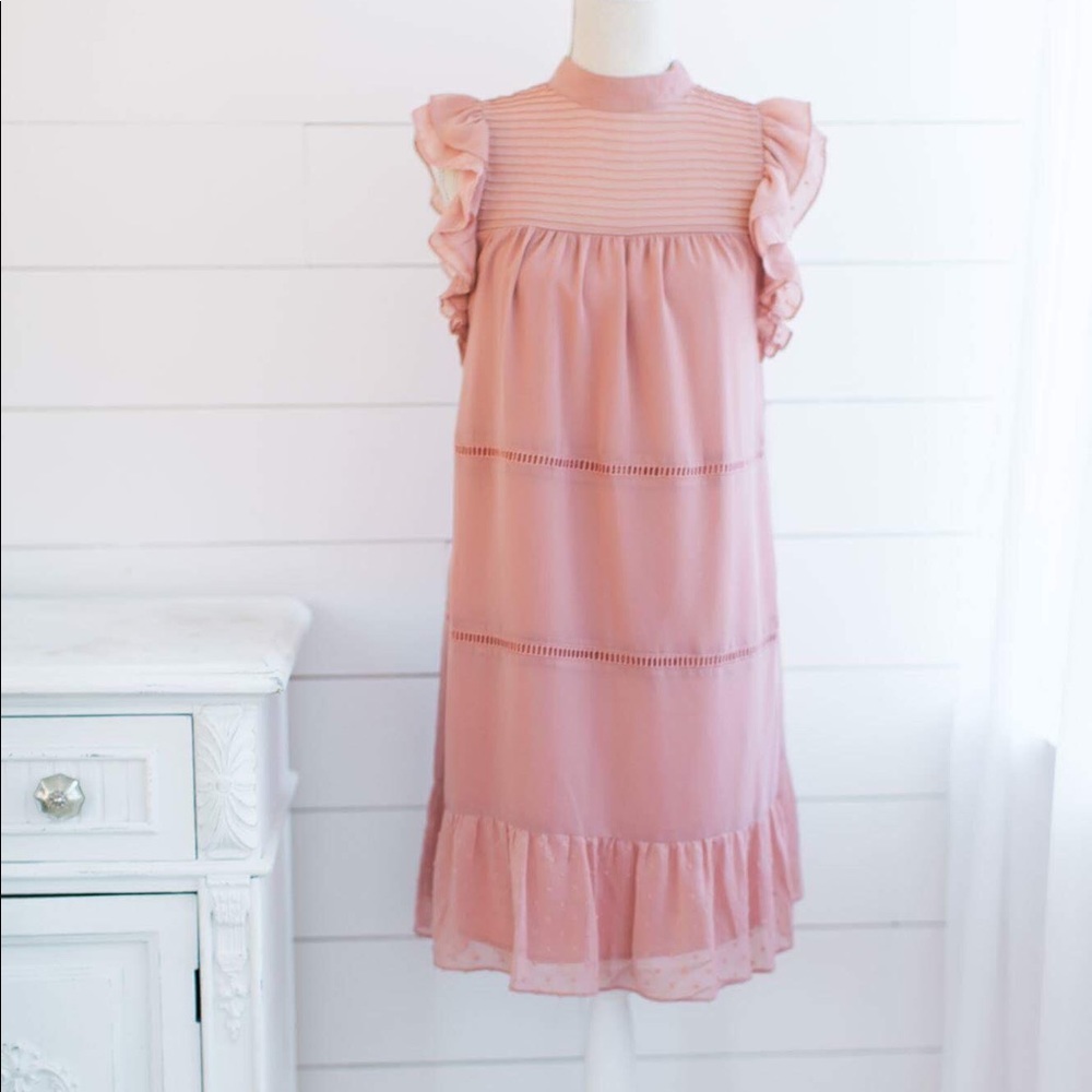 Who what wear pink dress